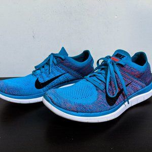 Nike Free 4.0 Flyknit Blue Lagoon 10.5